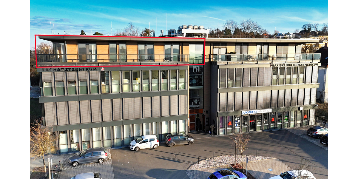 Eine Praxis wie ein Penthouse