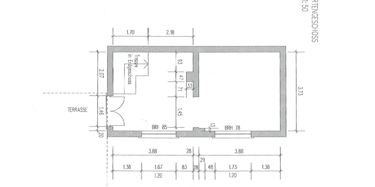 Grundriss Gartengeschoss