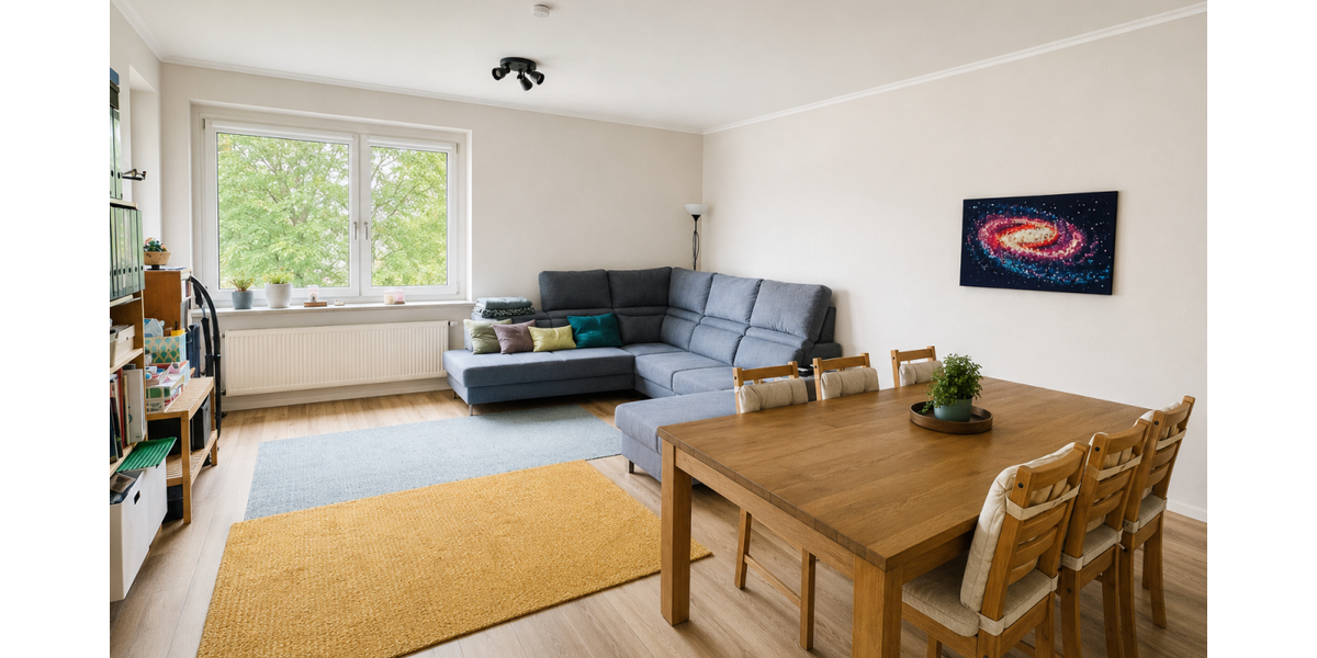 Frankfurt-Heddernheim: Gut geschnittene 4-Zimmer-Wohnung mit Balkon! - Etagenwohnung Frankfurt am Main Nord-West | Angebot:26618559