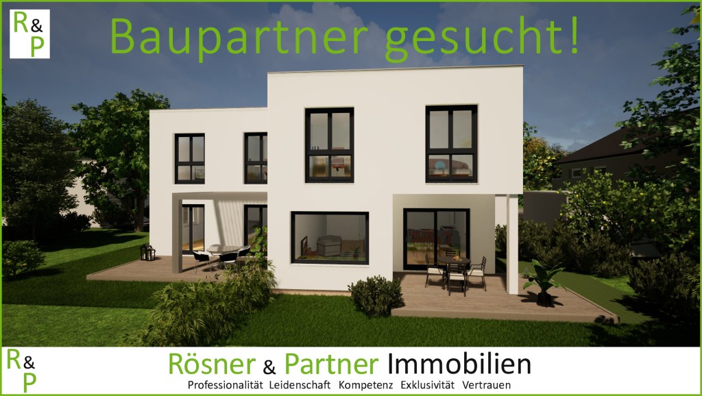 *Rosenberg Grundstückshälfte*Baupartner gesucht für DHH*Familie sucht freundliche Nachbarn* - Grundstück Hofheim | Angebot:24109386